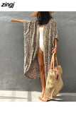 Beach Cover Ups for Swimwear Women Blouse Black Tie Dye Swimsuit Cape Casual Loose 2023Beachwear Outfits