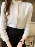 Shirt Women Chiffon Blouse Women Long Sleeve Shirts for Women Fashion Woman Blouses 2023 New Female Clothing Ladies