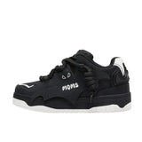 Shoes Cool Bat Small Black Shoes Youth Casual Bread Shoes Low-Top Shoes Trendy Shoes Men's Shoes Men's Shoes Men's Shoes Men's And Women's
