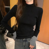Half-High Collar Hit A Thick Long-Sleeved Sweater With A New Style Of Foreign Style In Autumn And