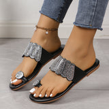 Sleeve Flat-Bottomed Slippers Women In Summer 2025 Flat-Bottomed Light Cool Slippers