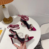 Zingj Heels: Low Heel Version 8.5CM229-1 High Heel Version: 11CM7166-8-Outfit