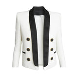 New Star Fashion Collage Hit The Blue Fruit Collar Short Small Suit