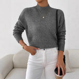 Autumn And Winter New V-Neck Spliced Knitted Shirt Women's Jacket Leopard Print Women's