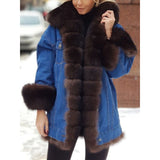 Lady Fur All-Cowboy Long-Sleeved Jacket In Large