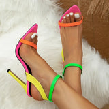 New High Heel Sharp Head Fish Mouth