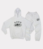 Street Loose Sweating Suit Koteiz White Sportswear Trend Hip Hop Skateboard Leisure Suit