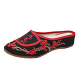 Zingj Summer Embroidered Cloth Shoes Women's
