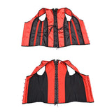 Color Butt Red Black Vest Men's Body
