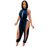 Zingj New Fashion Sexy Strap Elastic Slit Women's