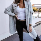 Cardigan Women's Sweater In Front Of The Knitted Coat Long-Sleeved Commute