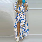 Women's Clothing 2025 Autumn New Dress Single-D Row Irregular Shirt Dress
