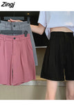 Women 4 Colors Loose Trendy Ulzzang Leisure Solid Preppy Clothing Korean Style Elegant All-Match Female Chic Ins