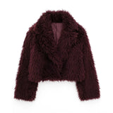 Women's Winter New Fashion Environmentally Friendly Artificial Fur Short Coat