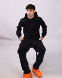 New CRADE Hooded Sportswear Two Pairs Of Pants With Men's And Women Embroidery