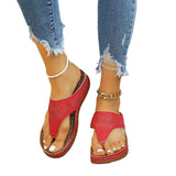 Summer Large-Size Jacket Toes Wearing Beach Sandals Flat Bottom And Slippers