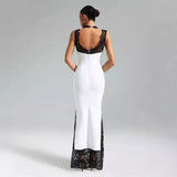 Women's New Sexy Lace Hollow Splicing Temperament