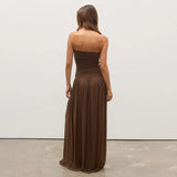 Summer New Women's Breasts Collar Without Sleeves And Shoulders Loose