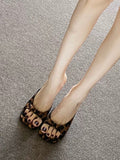 High Heel French Small Cool Slippers Fairy Shoes 2025 New Summer Fashion Outside The Temperament Of Niche