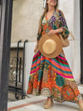 Large Swing Super Long Pleated Summer