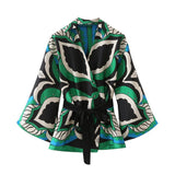Women's Bow Dress Printed Shirt