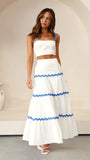 Zingj Summer New Simple Sexy Corrugated