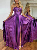 Women's Dress Sexy Evening Dress Open Sleeveless Hot Gold