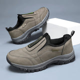 And Autumn New Outdoor Leisure Sports Walking Shoes Men's Large-Size Hiking Running Shoes