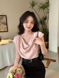 Price Does Not Return] Xiu Xixi 2025 Summer New T-Shirt Chindover T-Shirt Top Women