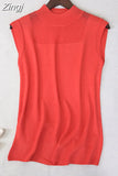 Women Top Fashion Women White Shirt Sexy Street Style Ladies Tops Tank Tops Knitted Solid Wild Ice Silk Knitting 2922