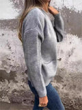 2025 Explosion Fashion Casual Collar Zipper Jacket Loose Pocket Jacket