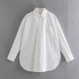 And Summer 2025 New Ins14 Color Pocket Dress Women's Basic Long-Sleeved