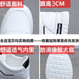 White Shoes Women 2025 Spring And Summer New Female Casual Shoes Korean Version Of Fashion Student Shoes Lightweight Breathable Flat Plate