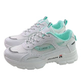 Dad Shoes Women In The Tide Of Spring And Summer New Mesh Shoes Flat Bottom Light Hollow Breathable Net Shoes Women's