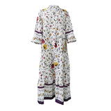 Spot Fashion Women's Wear 2025 Autumn / Winter Fashion Print Bohemian Long