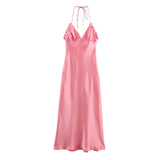 Women's Explosive Temperament Fashion Silk And Silk Texture