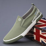 Shoes Men's 2025 Autumn New Korean Version Of A Foot Lazy Man's Shoes Flat Soles Of The Old Beijing Cloth