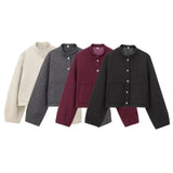 Women's Explosion Bags With Short Pilot Jacket