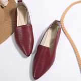 Wind Small Leather Shoes 2025 Spring And Summer New Leisure Flat Bean Shoes Net Red Light Mouth