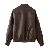 And Winter New Women's Clothing To Restore The Ancient Money Wind And A And A Jacket Locomotive Jacket