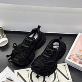 Goods Full Of Old Dad Shoes In The Spring And Autumn Of 2025 New Thick-Bottomed Sports Fried Street Sports And Leisure