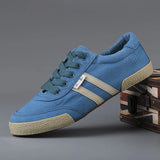 The Autumn Of 2025, The New Men's Low-Help Canvas Shoes Korean Version Of The Classic Student Casual Shoes Flat-Soled With Breathable Board