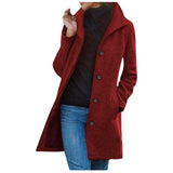 Autumn And Winter Explosion Bill Thick Hair Of The Woman's Coat In The Long Quality Coat Wish Direct