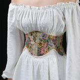 Ultra-Short Waist-Sealed Flower Thighs Outside The Waist
