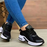 Sneakers Women Thick Soles Low Help Front With Mesh Shoes Casual Shoes Sports Women's Singles