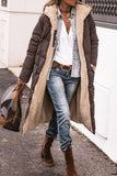 Women's Cotton Clothes Solid Color Hooded Multi-Color Optional Double-Sided Ladies Warm Thick