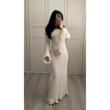 Women's Explosive Folding Wave Side Show-Back Long-Sleeved