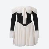 Front Off Shoulder Corset Mini