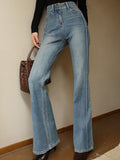 Jeans Women 2025 Spring And Autumn New Retro Temperament Fashion Comfortable Slim Slim Waist
