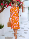 Classic Versatile Puff Sleeve Printed